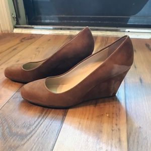 Via Spiga Brown Suede Wedge sz. 7.5